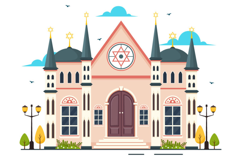 10-synagogue-building-illustration
