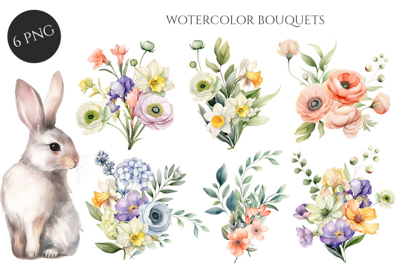 floral-easter-watercolor-illustrations