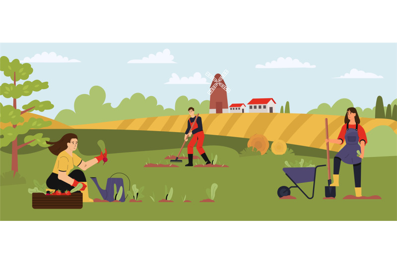 agricultural-employees-working-in-garden-young-people-doing-seasonal