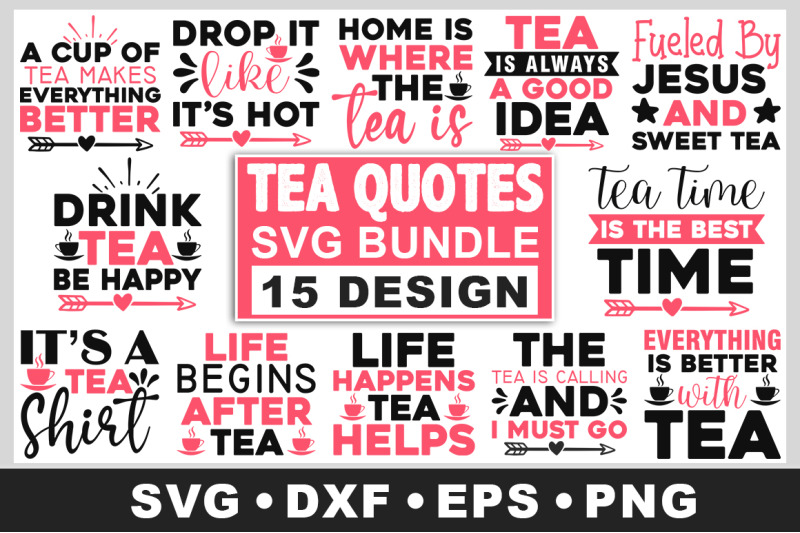 tea-quotes-svg-bundle