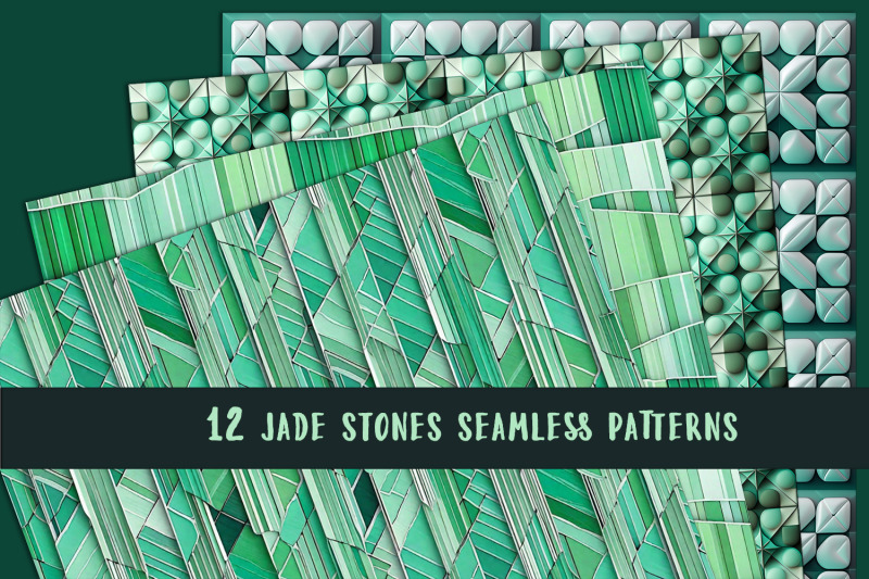 jade-green-stones-seamless-patterns