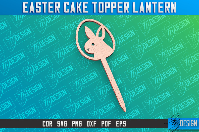 easter-cake-topper-laser-cut-happy-easter-design-cnc-file