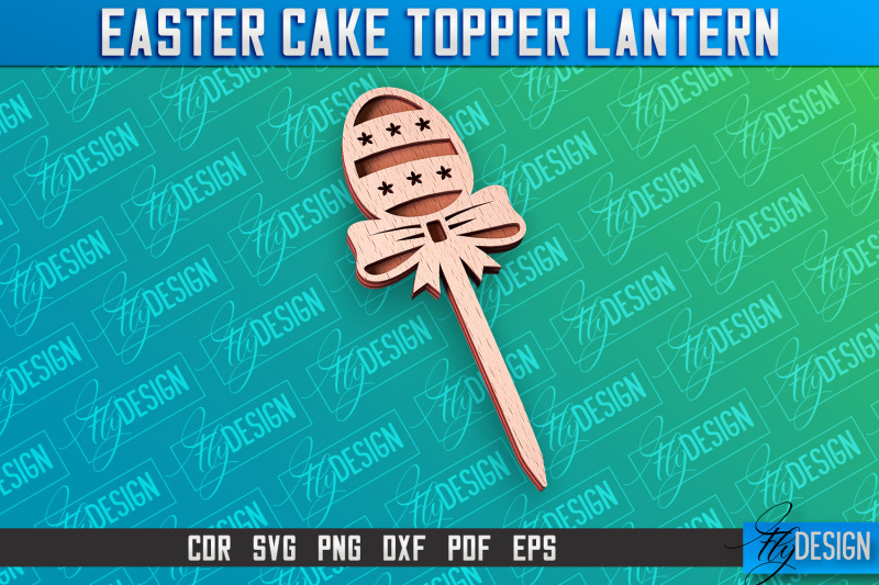 easter-cake-topper-laser-cut-happy-easter-design-cnc-file