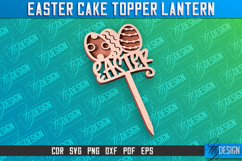 easter-cake-topper-laser-cut-happy-easter-design-cnc-file