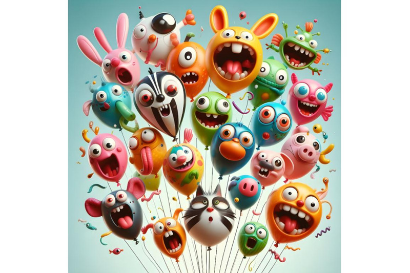 funny-colorful-flying-balloons