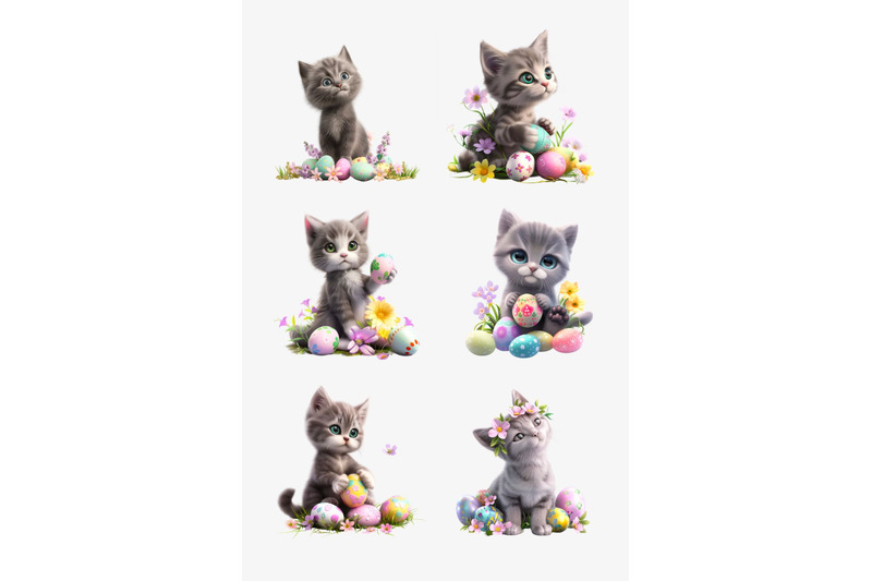 easter-cat-clip-art-png-with-watercolor-flowers-amp-easter-eggs