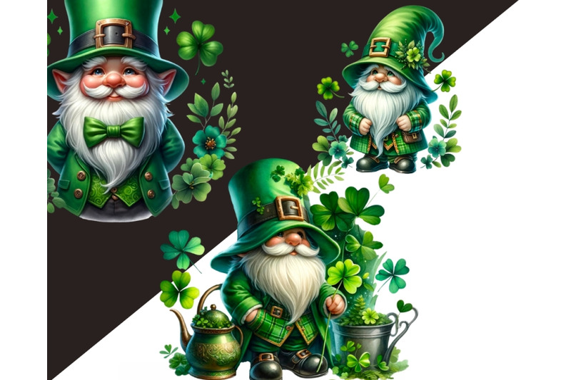 st-patrick-039-s-day-gnome-clipart-bundle