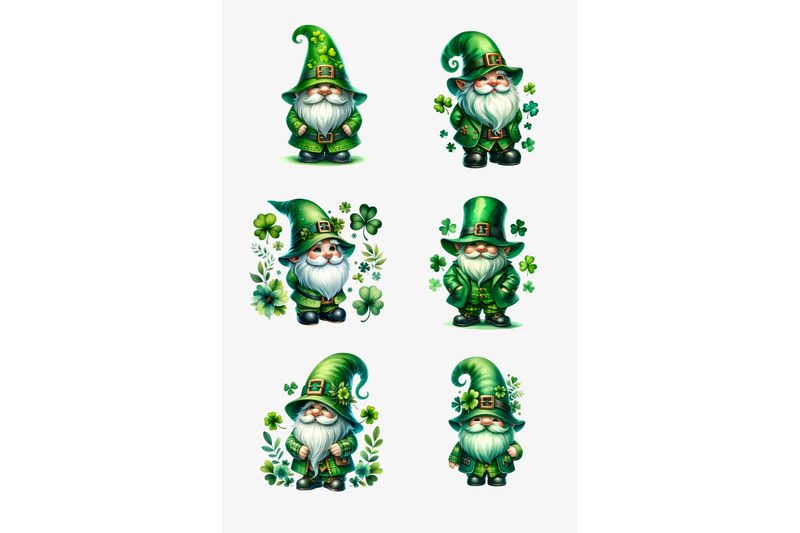 st-patrick-039-s-day-gnome-clipart-bundle