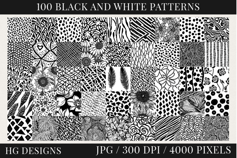 100-black-and-white-seamless-tiling-patterns