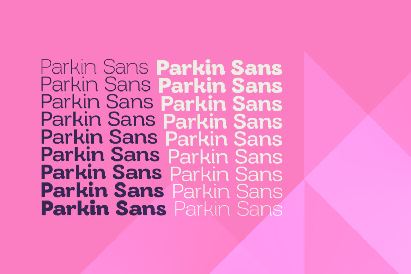 parkin-sans-with-9-weight