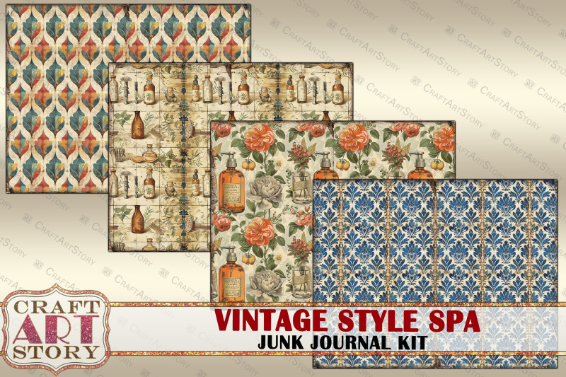 vintage-style-spa-junk-journal-pages-1920s-fantasy