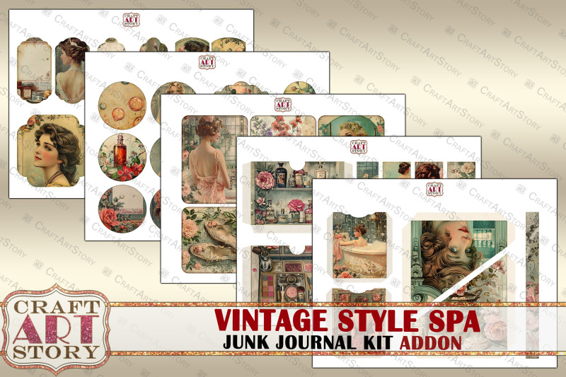 vintage-style-spa-junk-journal-addon-pages-1920s-fantasy