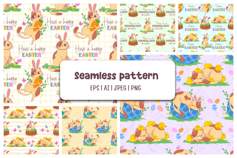 seamless-pattern-with-cute-easter-cat-with-bunny-ears