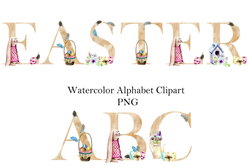 watercolor-easter-alphabet