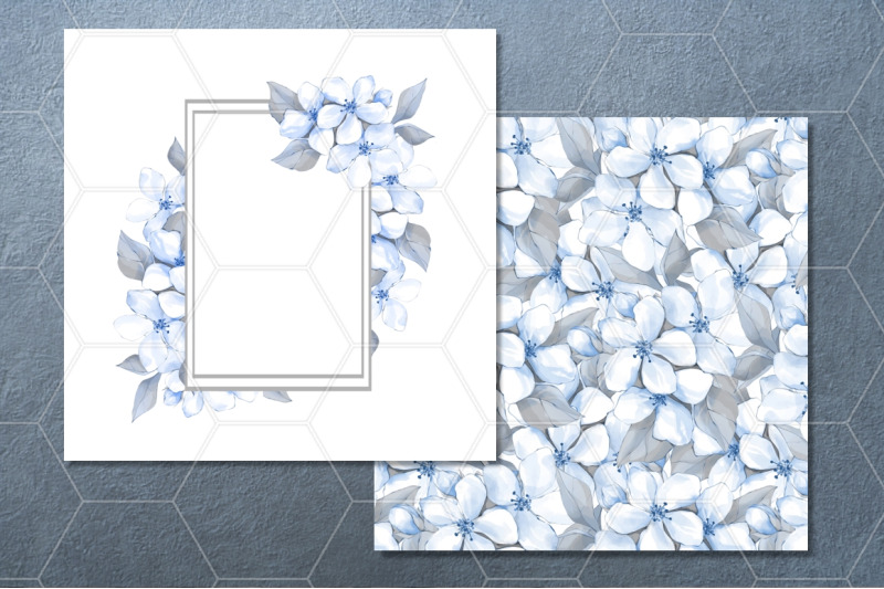 delicate-blue-floral-pattern-and-frame