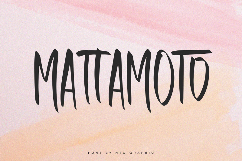 mattamoto-handwritten-font