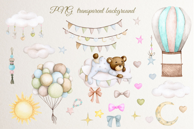 baby-bear-dreams-set-watercolor-png