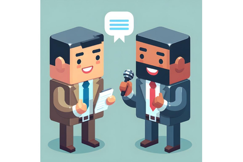 two-funny-speaking-men-in-cubic-style