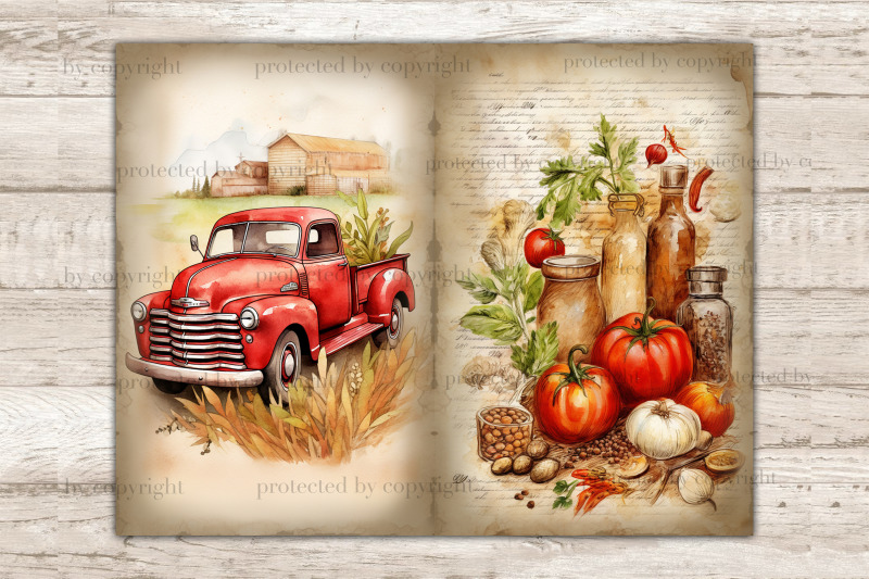 farm-junk-journal-pages-countryside-printable