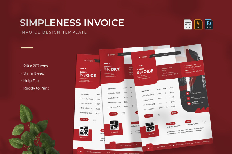 simpleness-invoice-template
