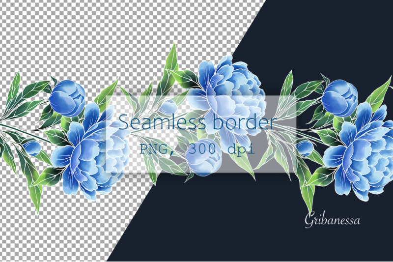 floral-decorative-seamless-border-with-blue-peony-flowers