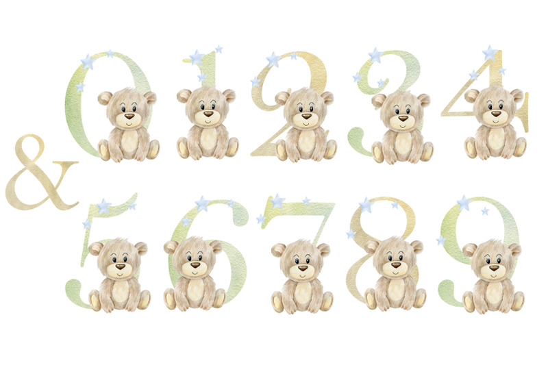 alphabet-with-teddy-bear