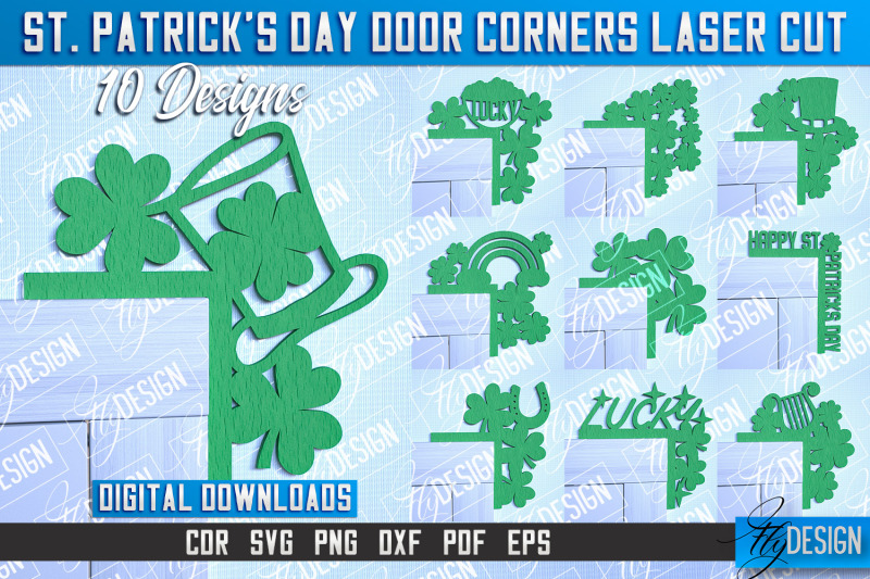 st-patrick-039-s-day-door-corners-door-corners-design-cnc-file