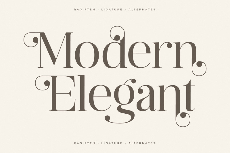 ragiften-modern-serif-font