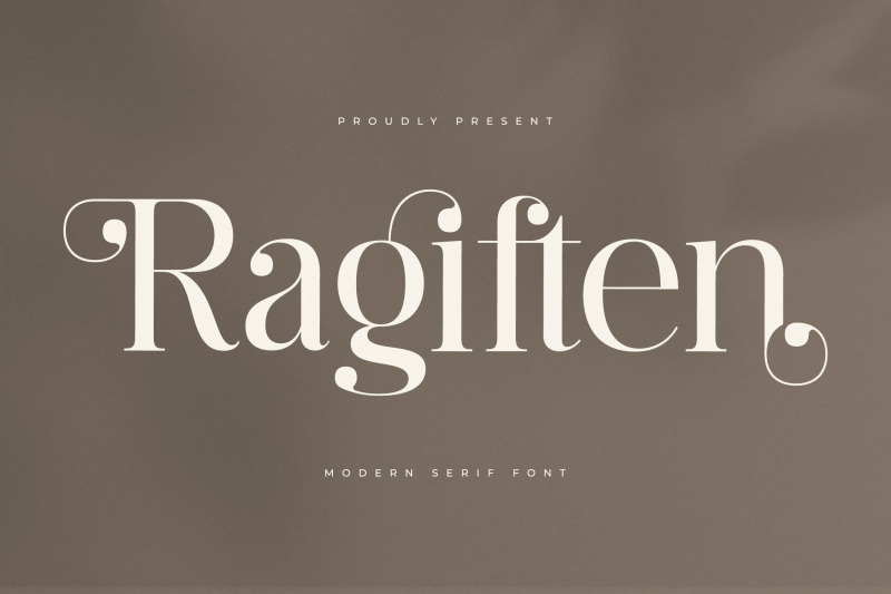 ragiften-modern-serif-font