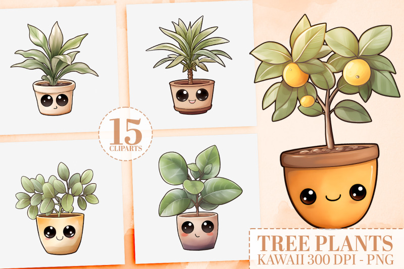kawaii-tree-plant-cliparts-15-cute-watercolor-plants-png