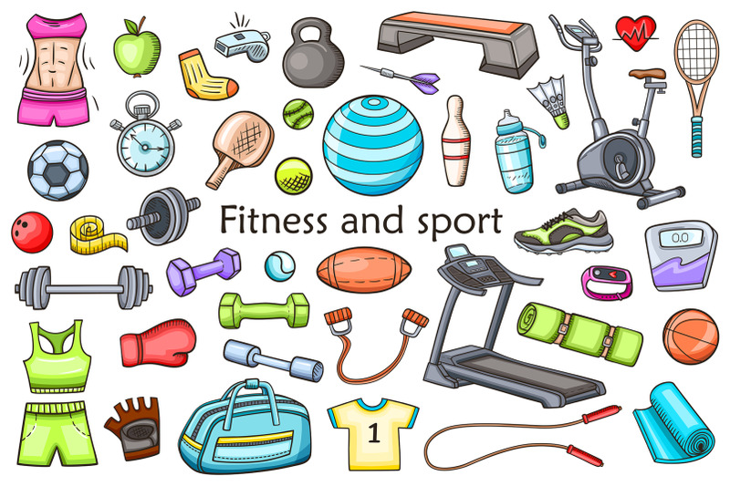 fitness-and-sport-design-kit