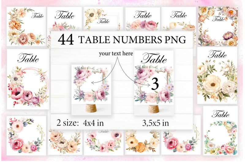 table-numbers-card-png-wedding-card-bundle-png