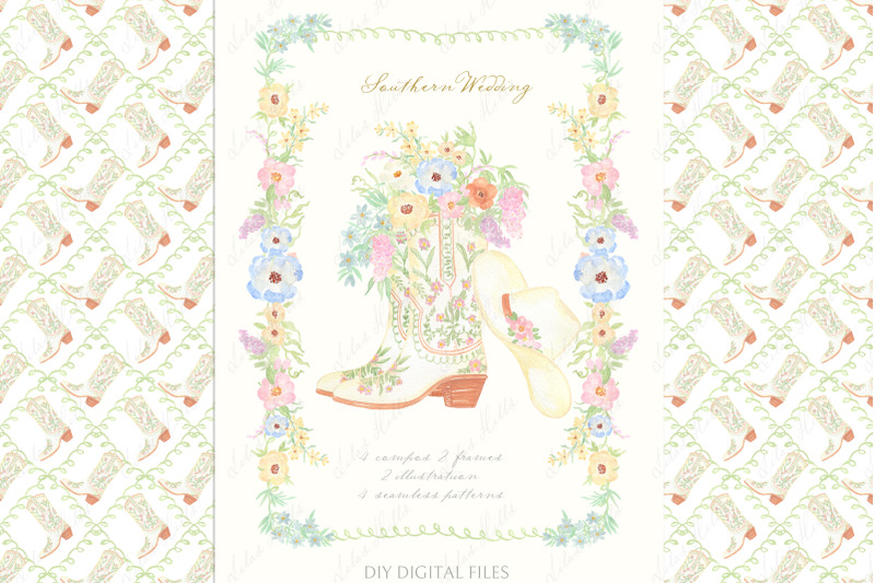 southern-wedding-nbsp-sage-green-cream-flowers