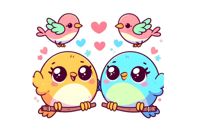 cute-couple-bird