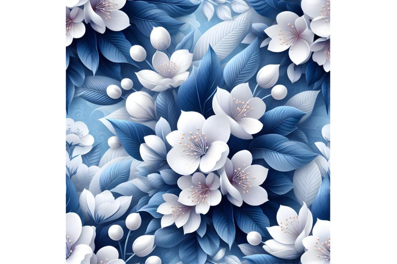 seamless-pattern-blue