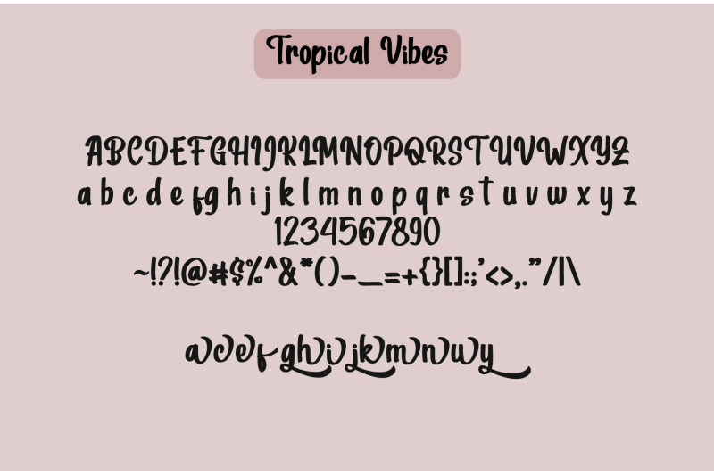 tropical-vibe-cute-handwritten-font