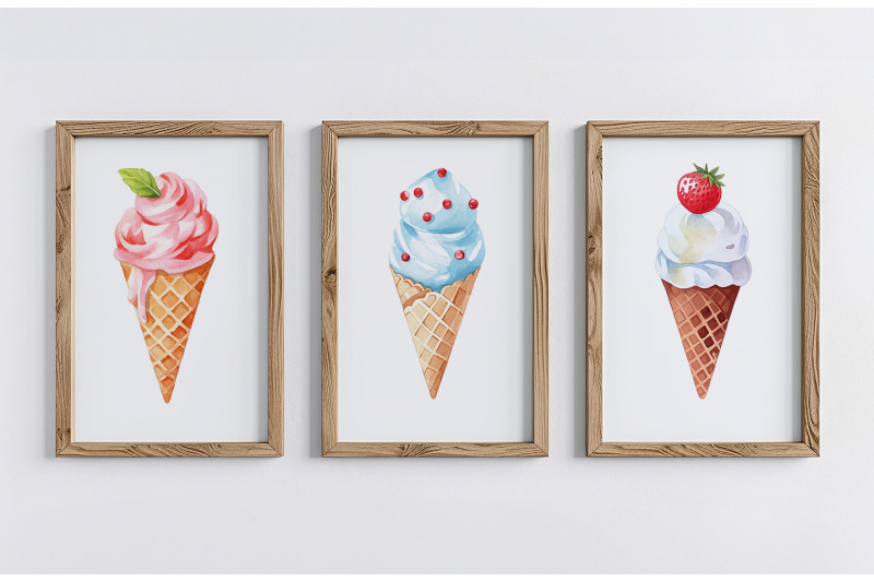 watercolor-ice-creams-clipart-bundle-png-ice-cream-elements