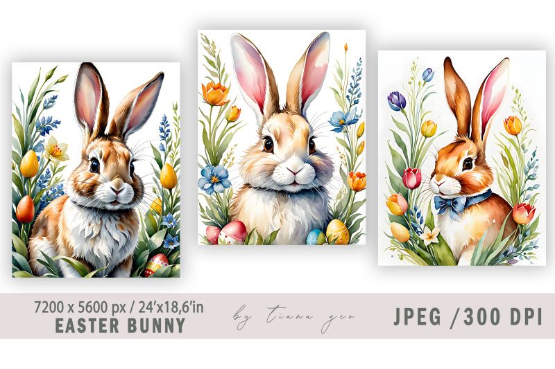 easter-bunny-illustration-for-vintage-cards-3-jpeg-files