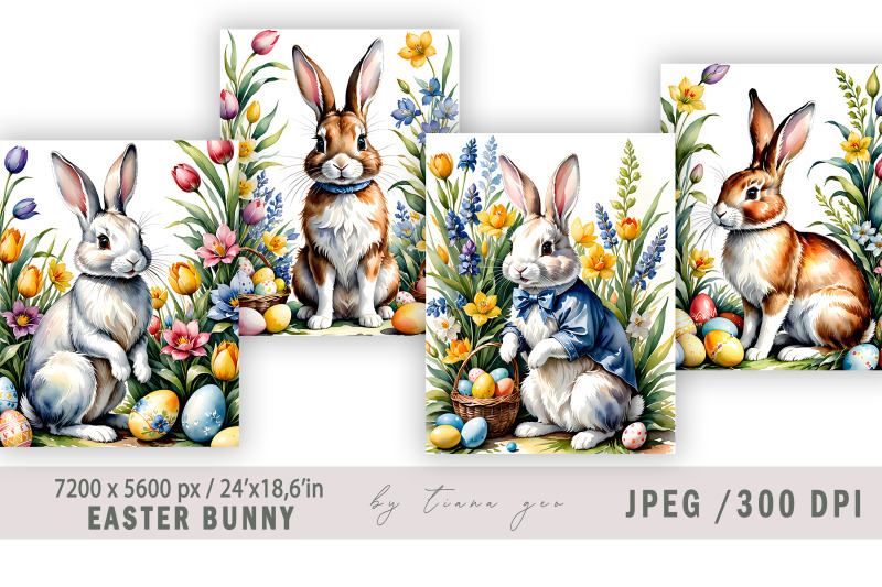 easter-bunny-illustration-for-vintage-cards-4-jpeg-files