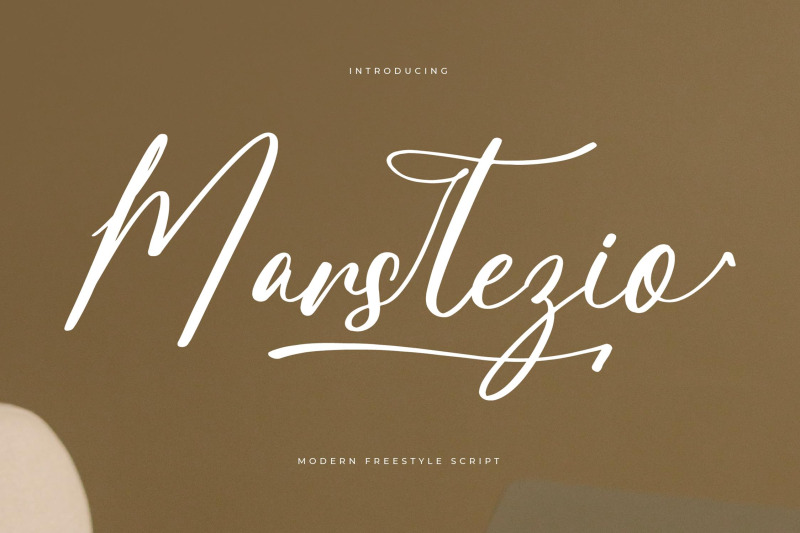 marstezio-modern-freestyle-script