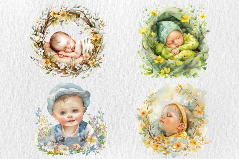 watercolor-spring-newborn