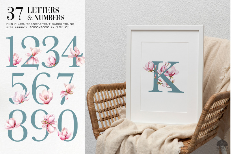 spring-magnolia-alphabet-and-numbers
