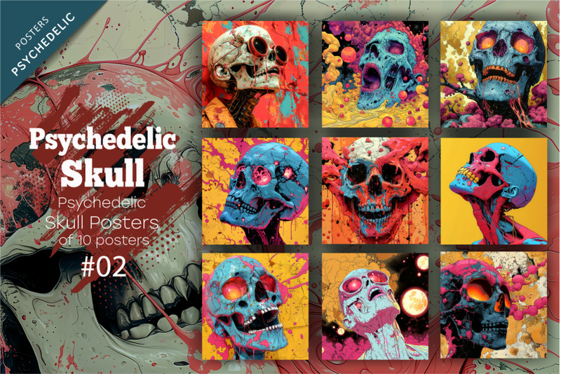 psychedelic-skull-posters-02-wall-decor