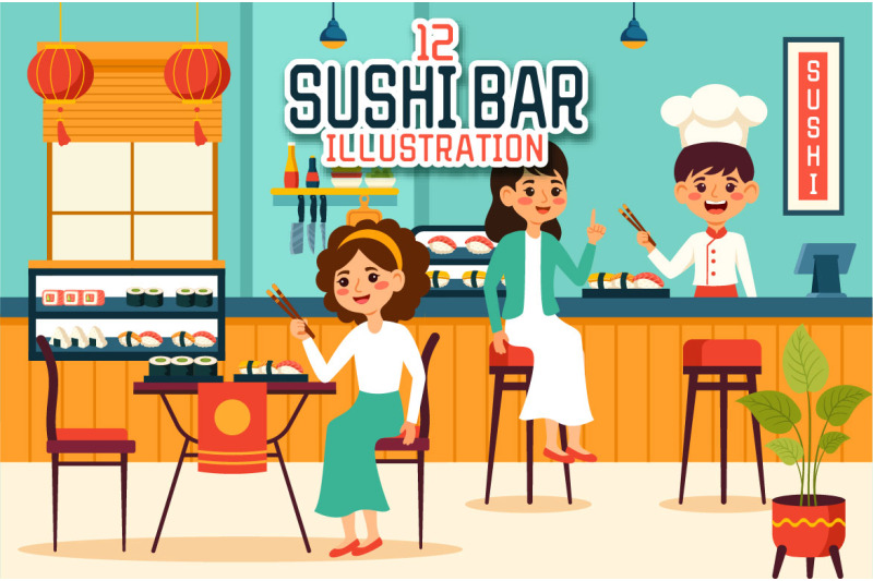 12-sushi-bar-illustration