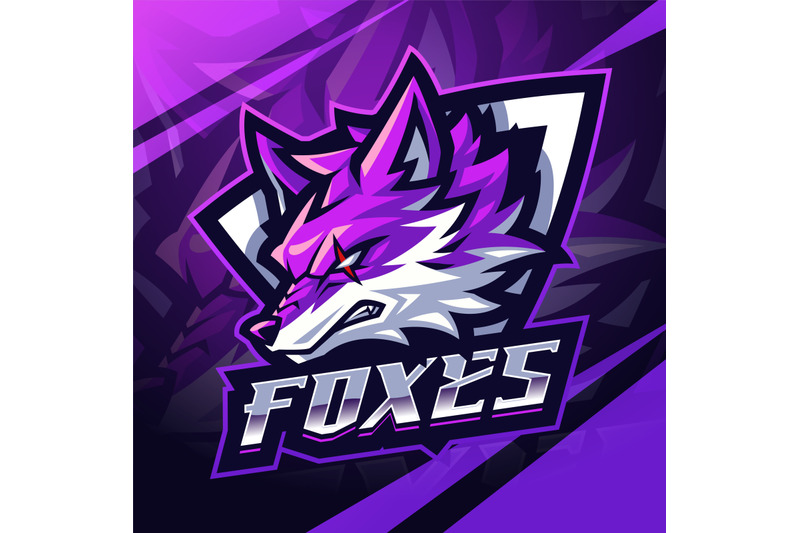 fox-head-esport-mascot-logo-design