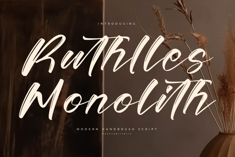 ruthlles-monolith-modern-handbrush-script