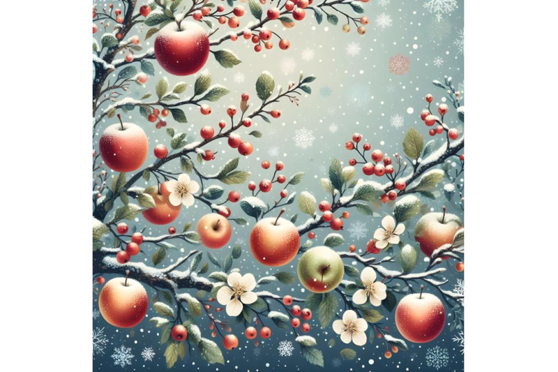 winter-apple-tree