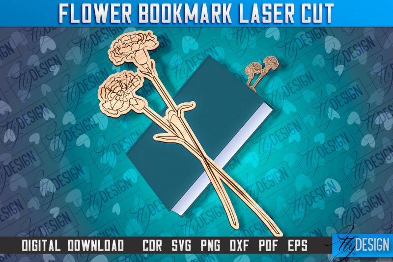 flower-bookmark-laser-cut-bookmark-laser-cut-design-cnc-files