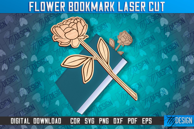 flower-bookmark-laser-cut-bookmark-laser-cut-design-cnc-files