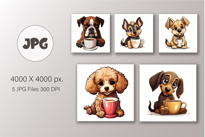 cute-coffee-dog-02-tshirt-sticker